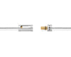 5g perforated cable bracelet